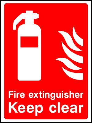 Fire Equipment Sign