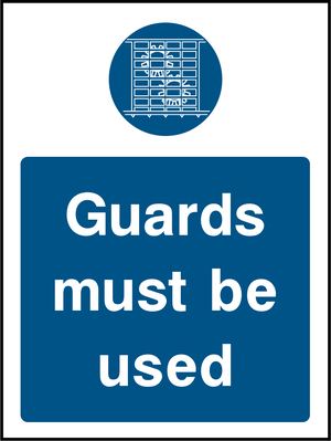 Guards must be used