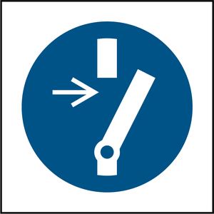 Mandatory Signs - Machinery & General Sign