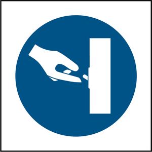 Mandatory Signs - Machinery & General Sign