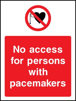 Prohibition - Access Restricted Sign