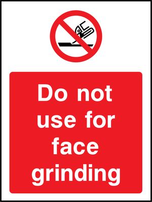 Prohibition - Machinery Sign