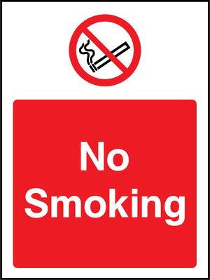 Prohibition - Smoking Sign
