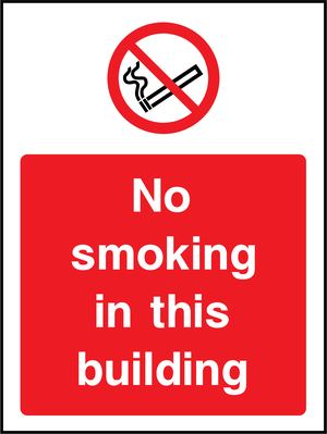 Prohibition - Smoking Sign
