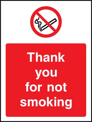 Prohibition - Smoking Sign
