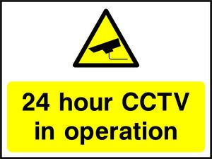 24 hour CCTV in operation